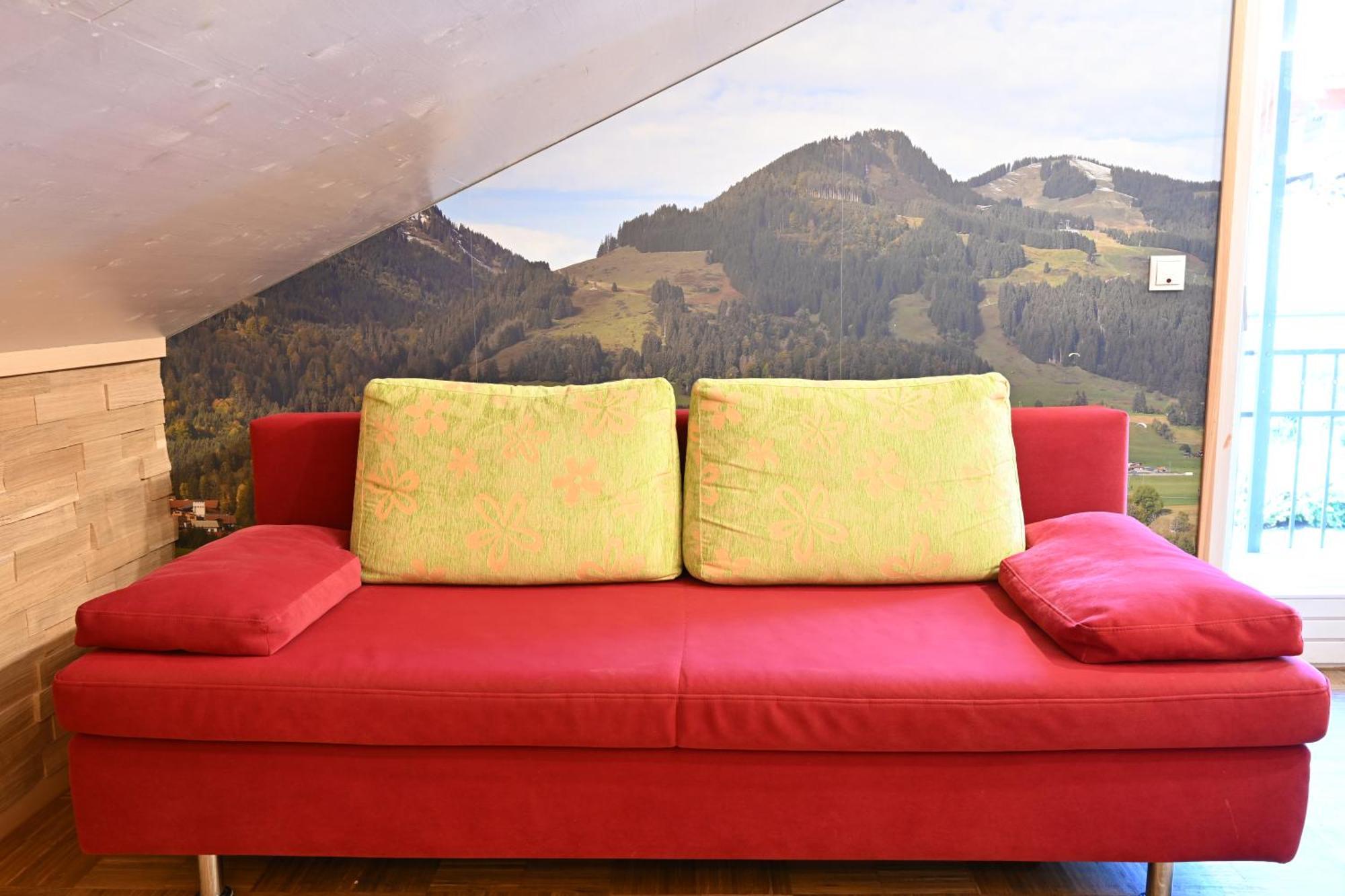 Familienurlaub Haus Bergahorn Apartment Bolsterlang Bagian luar foto